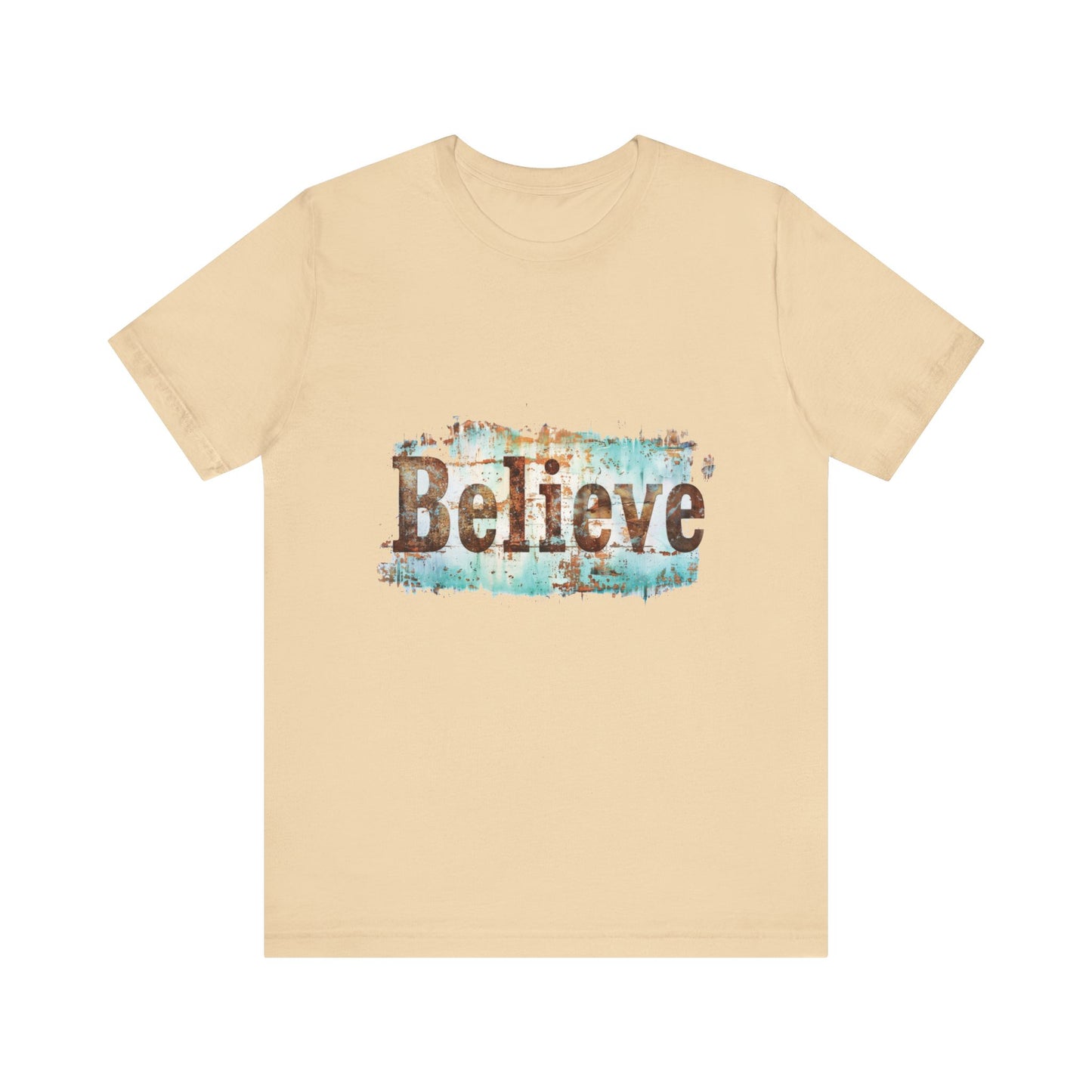 Rustic Believe Design - Unisex Soft Jersey Cotton Tee