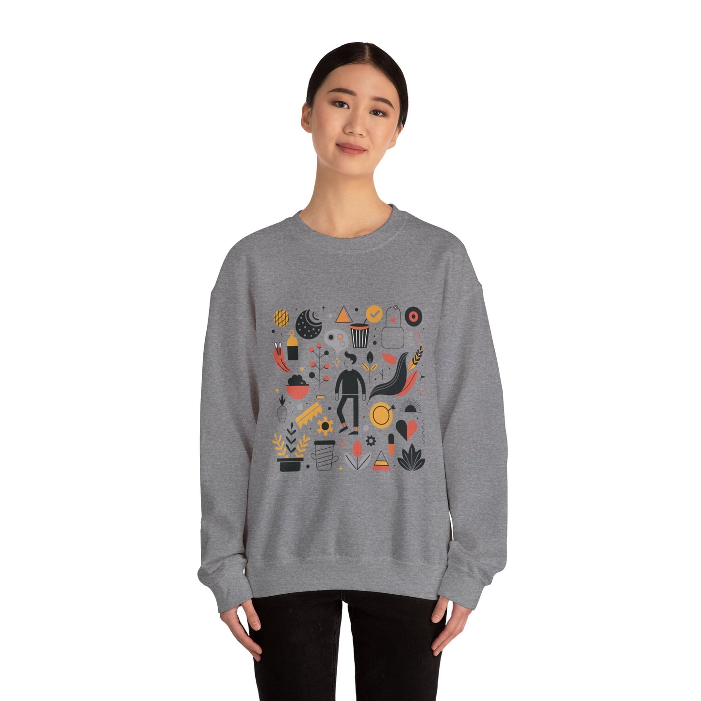 Wander - Unisex Heavy Blend™ Crewneck Sweatshirt