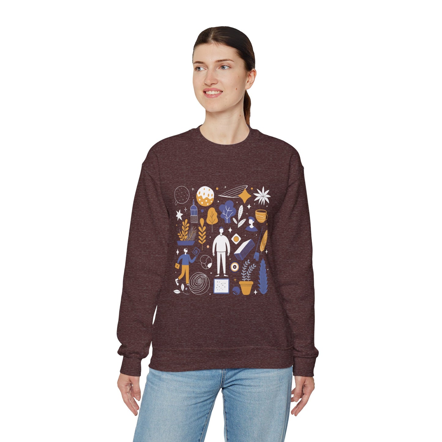 Autumn Vibes - Unisex Heavy Blend™ Crewneck Sweatshirt